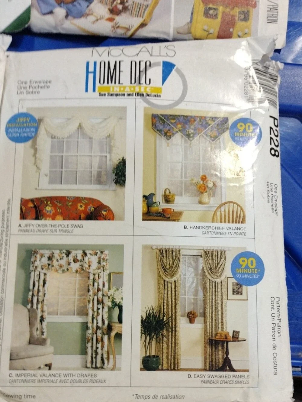 McCall's & Simplicity Craft Sewing Pattern Collection 4 Uncut